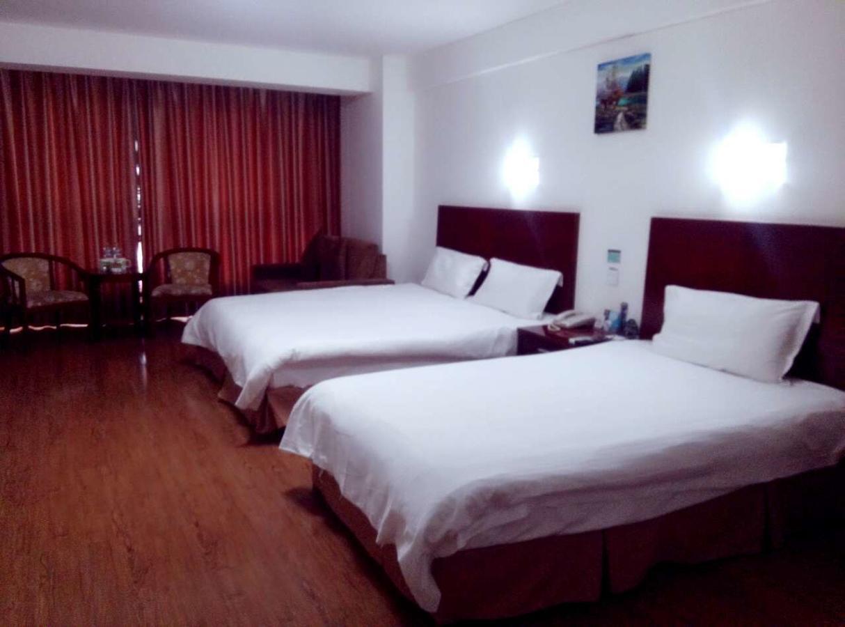 Greentree Inn Shandong Weihai Shichang Avenue Business Hotel Exterior foto